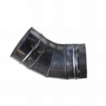 Coude d'aspiration d. 150 mm Angle 45° - AB-UCO150/45 Holzprofi