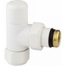 Arteclima - Coude de réglage carré blanc avec capuchon 111TW 1/2'