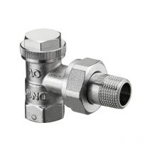 HK-vis Combi 3 pn 10 en laiton nickelé, Eck 1090362 - Oventrop