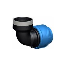 Gf Piping Systems - Coude De Transition 90° - Ijoint - Ø 20 Mm Taraudage Femelle 1/2'
