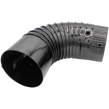 Coude 90g Poêle Vitrifié 150mm.