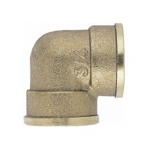 Coude egal double fem ff3/8