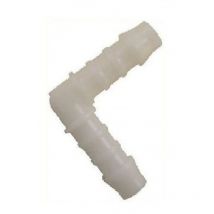 Coude égal plastique - ø tuyau mm: 12