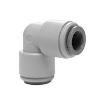 Coude égal rigide 90° Push-Fit en acétal gris pour tuyau 5/16' (8 mm)