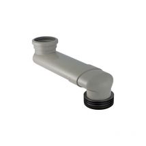 Geberit - Coude en s wc pvc Ø90mm