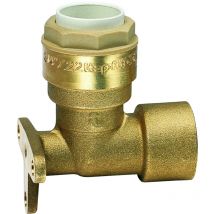 Winkelstück weiblich - Wandleuchte 1/2X16