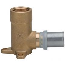 Altech - coude femelle - applique - pour tube multicouche - a visser - 20 mm vers 1/2 - lot de 2 4434812