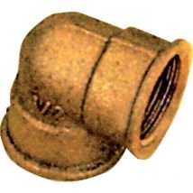 Altech - coude en laiton à visser - femelle / femelle - egal brut - 15 x 21 - sachet de 10