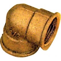 Altech - coude en laiton à visser - femelle / femelle - egal brut - 20 x 27 - sachet de 2