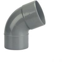 Wavin - Coude mf 67°30 - Diamètre: 100 mm - gris