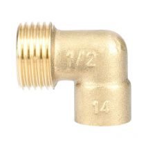 Garis - coude fer-cuivre mâle gcu 92 15X21 - 14 D21505B