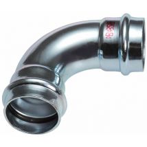 IBP - Coude 90° acier carbone à sertir Femelle Ø18