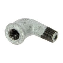 Coude 90° fonte galva Mâle Femelle 1/8