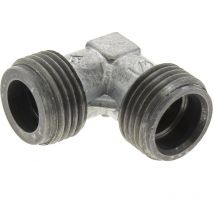 Coude gaz 15/21 m/m embouts plat/conique