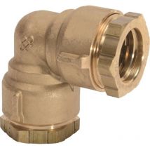 Huot - Raccord pe coudé 90° à serrage - Femelle - diamètre 50 mm - Rexuo