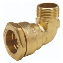 Arco - Coude laiton pehd Ø50 Mâle 1-1/2 (40/49) - acs 16 Bar