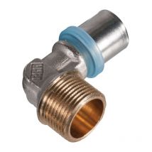 Raccord coudé - Mâle - 20x2 - 3/4'