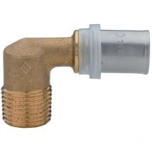 Altech - coude mâle - pour tube multicouche - a visser - 32 mm vers 1 pouce - lot de 1 4434810