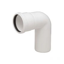 Coude mh en polypropylène pour chaudières à condensation a 87o - 60mm