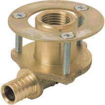 Rehau - Coude mural plaq. plâtre sdr 11 lx 16 - 1/2' f - 11691201001