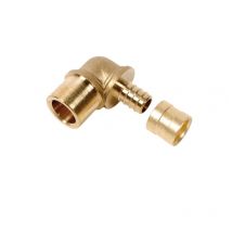 Gomito adattatore slip-on per rame/PER Ø16 - cu16