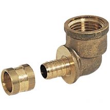Coude à 90 degrés - a glissement - tube per - diamètre 16 vers femelle à visser 12 x 17 Altech