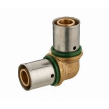 Noyon&thiebault - Coude égal à sertir profil th pour tube per ø 16 mm Bague à sertir en inox - 3788-16L1