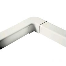 Mc Distribution - coude plat goulotte 90° 80MM clim 04/BLFE80