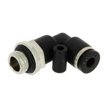 Prevost - Coude 90° pneumatique instantané Ø4 fileté mâle 1/8' (5x10)
