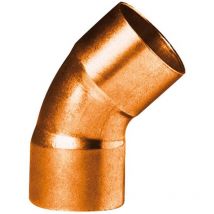 Altech - coude 45 degrès à souder en cuivre - petit rayon - femelle / femelle - diamètre 18 mm - sachet de 10