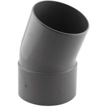 Interplast - coude pvc 20° mf ø 100 raccord évacuation