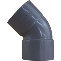 Coude pvc 45° Femelle/Femelle Ø63 First Plast