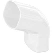 Coude Mâle Femelle 92x57 mm à 67°30 Best blanc