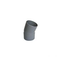 Coude pvc a 20° pour evacuation male femelle