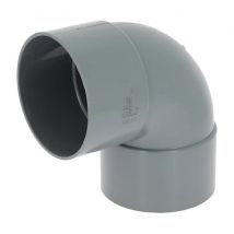 Coude pvc femelle-femelle 87°30 Ø125
