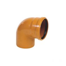 Crearplast - Coude pvc m-h 87o Dimensions : 315x87 mm