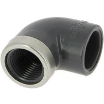 Coude PVC pression mixte à coller Ø32 femelle 26-34