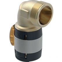 Racor codo 90° FlowFit con rosca macho - DN. 50 - Ø 63 mm x Rp. 2'' - GEBERIT - 620.506.00.1