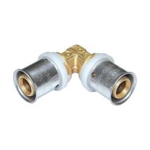 Coude À Sertir Pour Tube Multicouche 90° Type H 860 45x25 26x3 - Comisa - 87.14.260