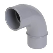 Nicoll - Coude grand rayon 87°30 pvc Mâle Femelle Ø40