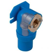 TRA - Coude sortie de cloison courte - Tube per Ø16 - Femelle 1/2 (15/21)