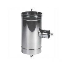 Coude t Inox 12 Latéral 8 m Maral