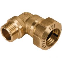 Coude tof push - mâle - pe 25 - 20 x 27 Effebi 10060005pfb