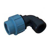 Coude Torsadé Pe 25 X 1 Pouce Gw Pour L'Eau