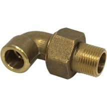 Coude union 3 pièces 98 gcu mâle 3/8 (12/17) - Tube Cuivre Ø14 Arcanaute