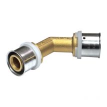 Coude égal 45° type H 26x26-3 - COMISA - 87.30.260