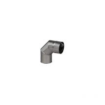 Coudes plissés eq 90 dégré inox, diamètre 167