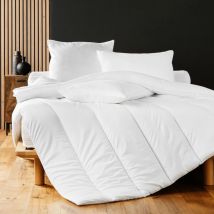 Couette Polyester Uni Anti-Acarien Premium - 260x240cm.