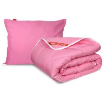 Couette 200x220 cm toute l'année antiallergique + oreiller 70x80 cm silicone