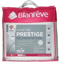 Couette 220x240 cm Blanreve prestige Multiprotection - 100% Polyester - 2 Personnes - Satin rayé